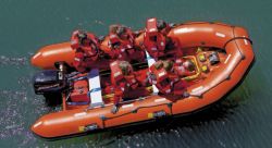 Duarry Rescue Boat in action